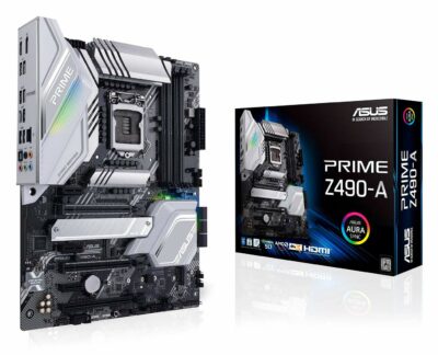 ASUS Prime Z490-A White Motherboard