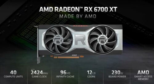 AMD Radeon RX 6700 XT: best at price